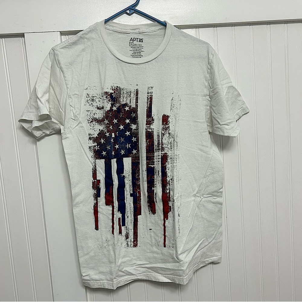 APT 9 - American Flag Tee